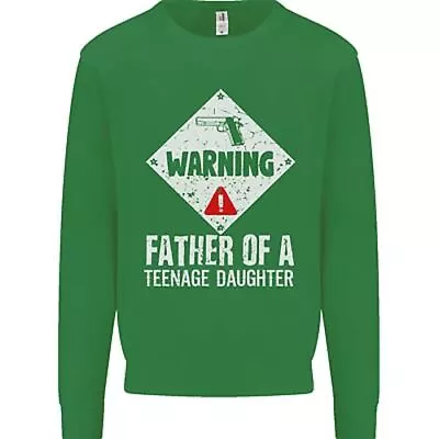 Fathers Day Teenage Daughter Funny Dad Mens Sweatshirt Jumper • $26.13