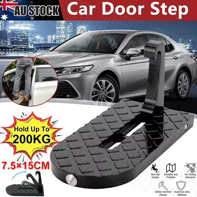 Auto Doorstep Vehicle Access Roof Of Car Door Step Latch Foot Pedal Ladder NEW • $10.39