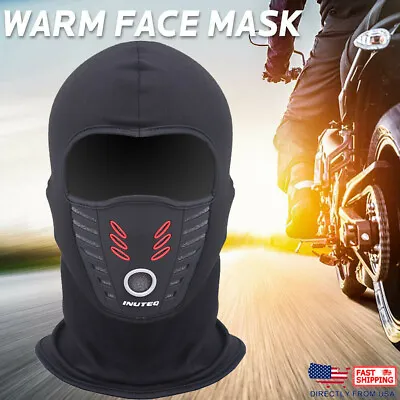  Cold Weather Men Balaclava Winter Head Cover Full Face Mask Motorcycle Gear • $9.89