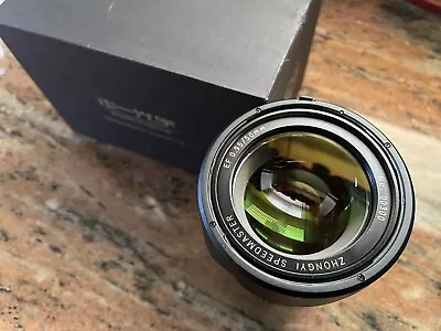 Mitakon Zhongyi Speedmaster 50mm F/0.95 DSLR Lens For Canon EF Mount • $600