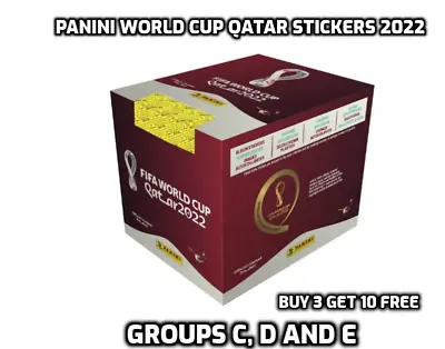 £0.99 • Buy Panini Qatar World Cup 2022 Sticker Collection, Groups C/d/e