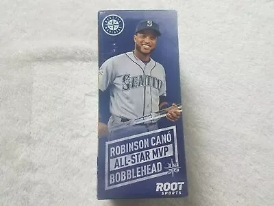 Seattle Mariners Robinson Cano All Star MVP Bobble Head Root Sport MIB 2017 • $17.95