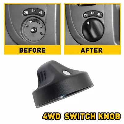 4WD 4X4 Switch Knob Dial Black Fits For 1999-2004 Ford F-150 OE# XL3Z-11661-AAA • $12.99