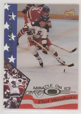 1995 Signature Rookies Miracle On Ice 1980 Gold Medal Set Phil Verchota #38 • $3.69