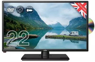 Traveller 22  Full HD LED 12V TV With DVD Player Freeview HD - C2220FMTR • £231.69