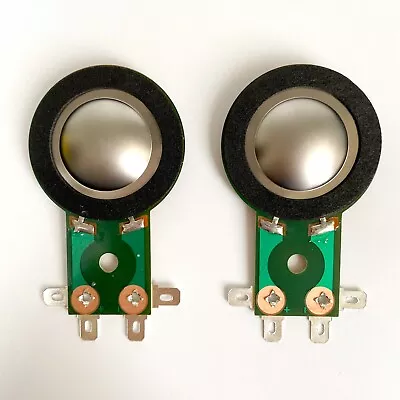 2 AFT 1 Titanium Diaphragms For Mackie THUMP TH15A & 12A DC10/1501 Tweeter 8Ω • $17.99