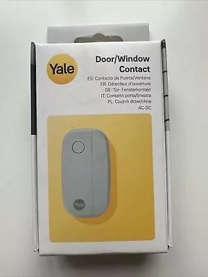 Yale Sync Smart Home White Alarm Door/Window Contact - AC-DC - Brand New • £22.99