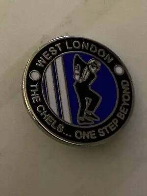 Chelsea Football Pin Badge One Step Beyond • £2.50