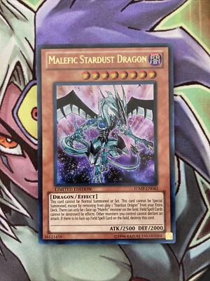 £11.50 • Buy JUMP-EN043 Malefic Stardust Dragon Ultra Rare Limited Edition NM Yugioh Card