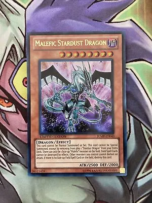 JUMP-EN043 Malefic Stardust Dragon Ultra Rare Limited Edition NM Yugioh Card • $13.88