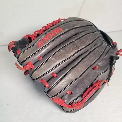 Wilson A1000 12.5  Baseball Glove (RHT) A10RB18KP92 Black • $64.99