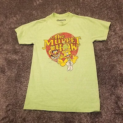 The Muppet Show Muppets T-Shirt Green Size Small S Vintage-Style Disney Licensed • $12.99