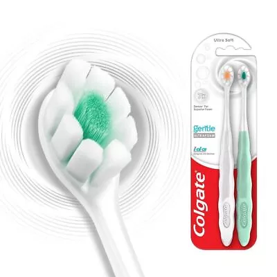 2NO. Colgate Gentle UltraFoam Colgate Gentle Ultrafoam Toothbrush - Free Ship • £12.58