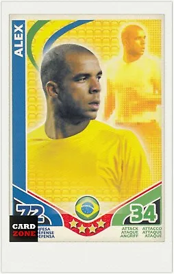£25.60 • Buy 2010 Topps Match Attax World Cup Stars Common Card Alex X10-brazil