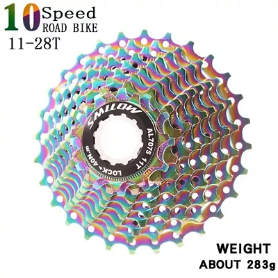 SMLLOW 10 Speed 11-28T Ultralight Road Bike Cassette Freewheel Sprocket Light • $36.49