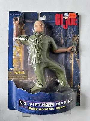 Vintage 1998 GI Joe U.S. Vietnam Marine 12-Inch Collector Action Figure • $35.99