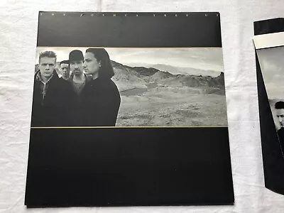 U2 – The Joshua Tree. Vinyl Record FIRST UK Pressing BLACK 1987 EMI • £21.99