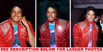 MICHAEL JACKSON 1984 BEATIT ONTHETOWN 3xRARE8x10 PHOTOS • $23.97