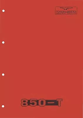 Moto Guzzi Parts Manual Book 850-T • $18.50