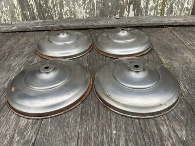 $19.95 • Buy Lot (4) Vintage Chandelier Pans Lamp Light Parts Restore Art Crafts