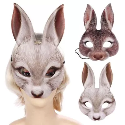 £4.26 • Buy Props Tiger Mask Masquerade Masks Halloween Masks 3d Animal Mask Half Face Mask