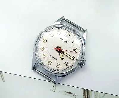 Volna Precision Vintage Soviet Mechanical Wristwatch Rare Cal. 2809A • $125.06