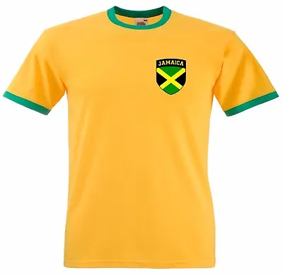 Jamaica Jamaican Reggae Boyz National Football Team T-shirt - All Sizes • £13.38