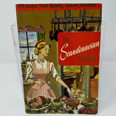 VINTAGE 1955 Culinary Arts Institute The Scandinavian Cookbook # 113 50s • $19.99
