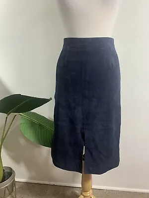 J.CREW Womens Blue Pencil Skirt Size2 • $99.99