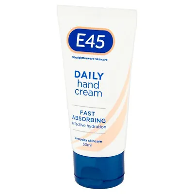 E45 Fast Absorbing Daily HAND CREAM With Effective Hydration 50ml E45 • $11.48