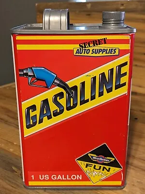 1989 Micro Machines Secret Auto Supplies Gasoline Gas Can Playset Car Case • $40