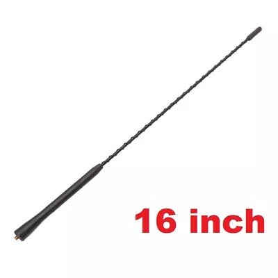 $14.95 • Buy 16  Inch Antenna Mast Black Power Radio AM/FM For VOLKSWAGEN CABRIO 1995-2002