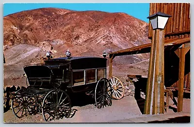 Postcard Calico Ghost Town Horse Drawn Hearse 4 Miles From Yermo CA Unposted • $9.50
