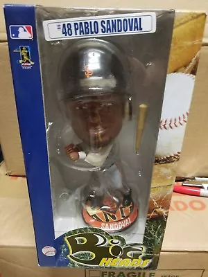 *brand New* Rare Pablo Sandoval San Francisco Giants Grey Jersey Bobblehead Big • $109.99