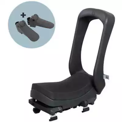 Urban Iki Junior Seat With Rack Mount Bincho Black / Bincho Black - One Size • £76.25