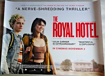 The Royal Hotel Poster Cinema Quad 2023 Julia Garner Jessica Henwick • £9.99