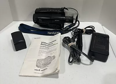 Sony Handycam CCD-TR814 8mm Video8 Camcorder Camera VCR Player Video Transfer • $69.99