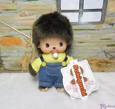 261437 Monchhichi Bebichhichi S Size Plush 13cm Overall Boy ~ Mimiwoo ~ RARE • $29.99