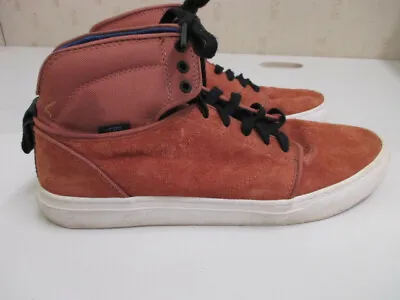 Vans OTW Collection Alomar Canyon Brown Suede High Top Skate Shoes Men's 10 • $39.99