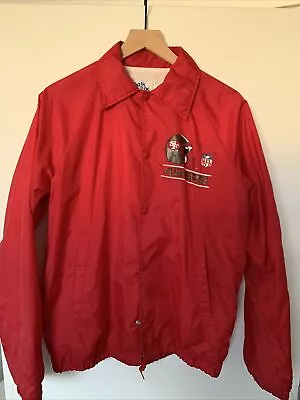 Vintage Rare 1980’s ChalkLine San Francisco 49ers Windbreaker Button Up • $99