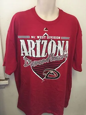 Majestic Arizona Diamondbacks T Shirt Assorted Sizes Brand New 1 • $7.99