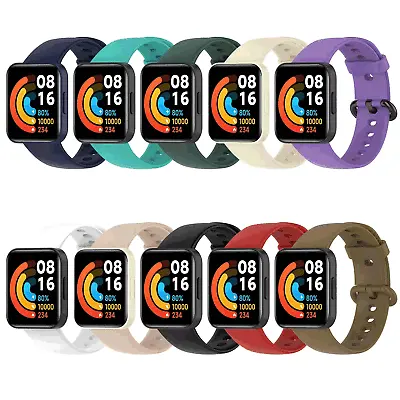 $8.79 • Buy For Xiaomi Mi Watch 2 Lite Redmi Watch 2 Silicone Band Bracelet Wristband Strap