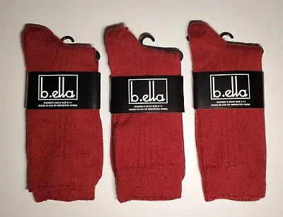 B.Ella BUNDLE Ladies Cashmere Wool Angora Blend Socks USA MADE  • $36