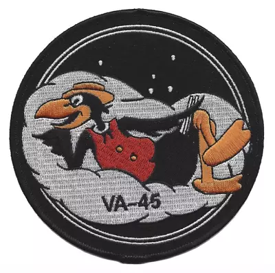 $28.99 • Buy 4.5  Navy Va-45 Attack Squadron  Embroidered Patch