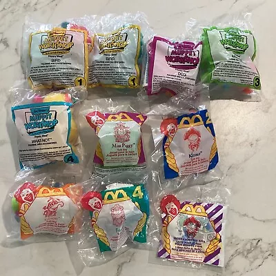 1994 & 1995 McDonalds Muppet Babies Happy Meal Toys Lot Of 10Sealed • $12