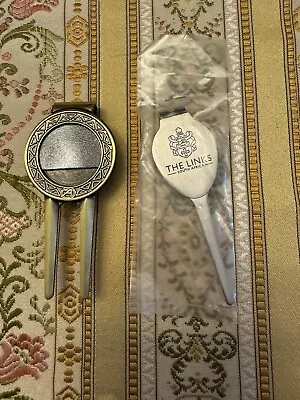 Divot Tool By Ahead Magnetic Clip On The Links South Africa Golf LOT • $29.99