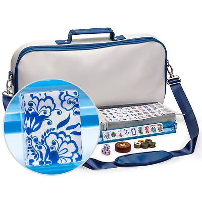 American Mahjong Set  Chinoise  With Soft Leatherette Case • $185.99