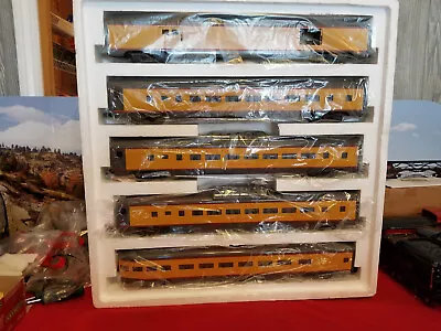 Weaver Trains 5 20 In. Aluminum Union Pacific Pass. Cars Ln Orig. Boxes • $435