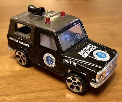 Realtoy Mercedes-Benz G-Wagon SECRET SERVICE POLICE TOY CAR Presidential Unit 12 • $9.95