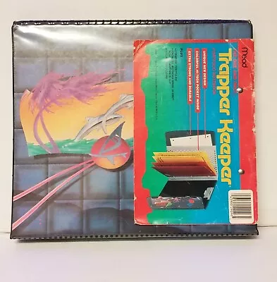 $24.99 • Buy 1988 Mead Trapper Keeper Notebook Dolphins Jumping With Two Original Portfolios 